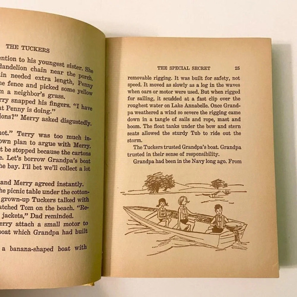 Vintage 1961 The Tuckers The Special Secret by Jo Mendel Book - Picture 6 of 12